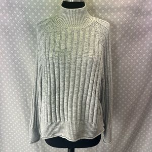 Falls Creek Grey Knit Turtleneck